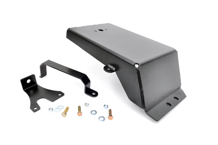 Jeep Wrangler Evaporation Canister Skid Plate - Rough Country - '07-'17